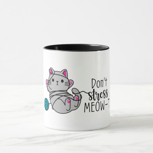 Stress MEOW-T niet Mok (Midden)