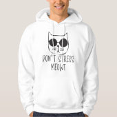 Stress Meowt Hoodie niet (Voorkant)