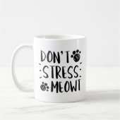 Stress Meowt niet Koffiemok (Links)