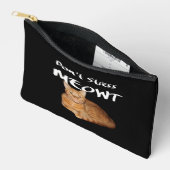 Stress Meowt niet - Oranje kat zet me uit Etui (Open)