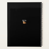 Stress Meowt niet - Oranje kat zet me uit Planner (Achterkant)