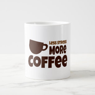 Stress more kluis grote koffiekop