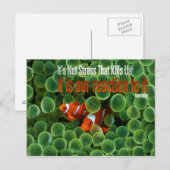 Stress-Motivatie Briefkaart (Voorkant / Achterkant)