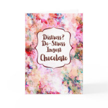 Stress? Ontdoe je van stress met chocolade