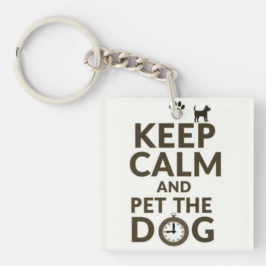 Stress Relief Charm Sleutelhanger (voorkant)