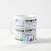 Stress-relief-kalm en versoepeling van de mok van  (Voorkant links)