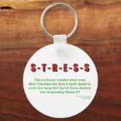 Stress Sleutelhanger (Voorkant)