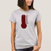 Stress Thermometer Dames T-Shirt (Voorkant)
