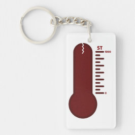 Stress Thermometer Keychain