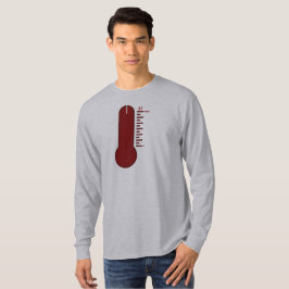 Stress Thermometer Lange Mouwen T-Shirt
