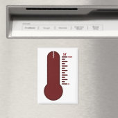 Stress Thermometer Magnet (Insitu (Vaatwasser))