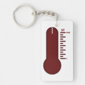 Stress Thermometer Sleutelhanger (Voorkant)