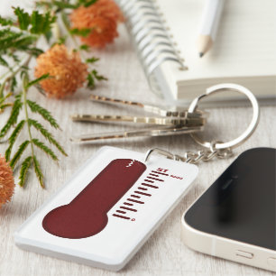 Stress Thermometer Sleutelhanger