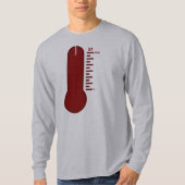 Stress Thermometer T-shirt met lange mouwen (Voorkant)