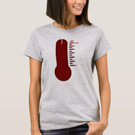 Stress Thermometer T-shirt voor dames