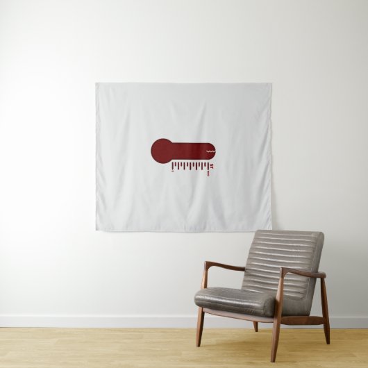 Stress Thermometer Tapestry Wandkleed (In Situ (horizontaal))