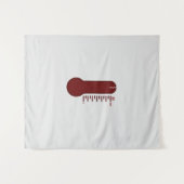 Stress Thermometer Tapestry Wandkleed (Voorkant (horizontaal))