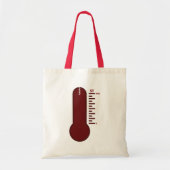 Stress Thermometer Tote Bag (Voorkant)
