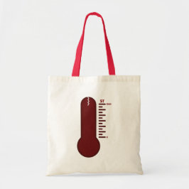 Stress Thermometer Tote Bag