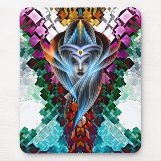 Stress van de kubusvormer muismat (Voorkant)