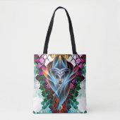 Stress van de kubusvormer tote bag (Voorkant)