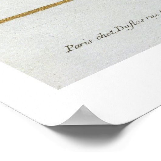 Stress van een Breton Warrior uit 'Receuil des Est Poster (Hoek)