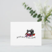 Stress weg briefkaart (Staand voorkant)