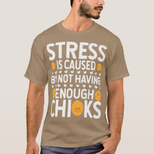 Stress wordt veroorzaakt door het feit dat er geen t-shirt