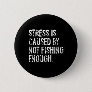 Stress Wordt Veroorzaakt Door Niet Voldoende Te Vi Ronde Button 5,7 Cm