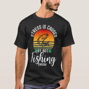Stress Wordt Veroorzaakt Door Niet Voldoende Vinta T-shirt