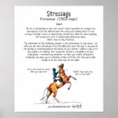 Stressage-Poster Poster (Voorkant)