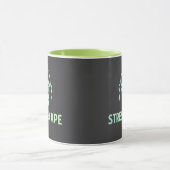 Stressed Ape Studios Groen Logo Mok (Midden)