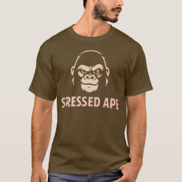 Stressed Ape Studios Groene Logo T-shirt