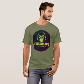Stressed Ape Studios Groene Logo T-shirt (Voorkant volledig)