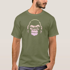 Stressed Ape Studios zwart-wit logo T-shirt