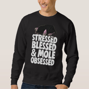 Stressed Blessed Mole Rat Vrouwen Schattige Kleine Trui