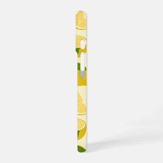 Stressed Depressed Lemon Zest iPhone 16 Hoesje (Linkerkant)