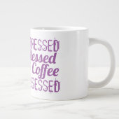 Stressed - Extra grote koffie mok (Rechts)
