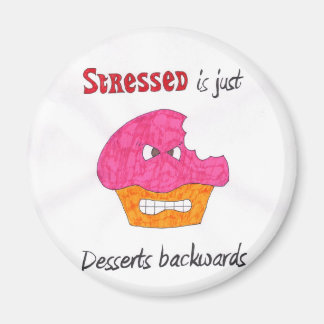 Stressed is desserts achterwaarts magneet