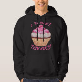 Stressed Is Just Desserts Backwards  Cupcake Hoodie (Voorkant)
