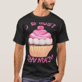 Stressed Is Just Desserts Backwards  Cupcake T-shirt (Voorkant)