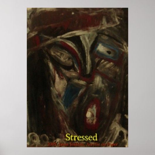 Stressed Poster (Voorkant)