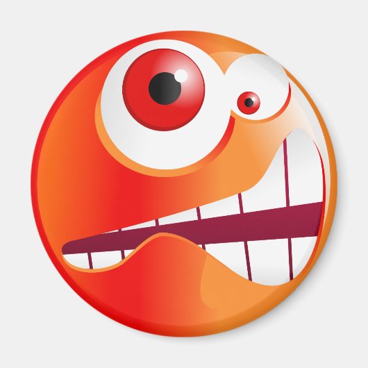 Stressed Smilie Magneet (Voorkant)