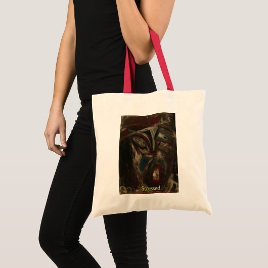 Stressed Tote Bag (Voorkant (product))
