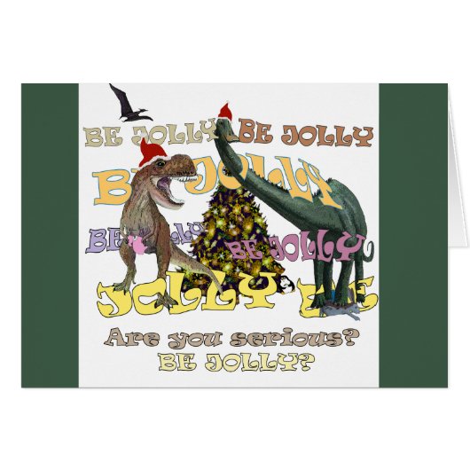 Stressful Holiday Dinosaurs (Voorkant Horizontaal)