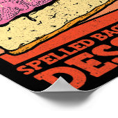 Stressgespeld achterwaarts is de stress van desser poster (Hoek)