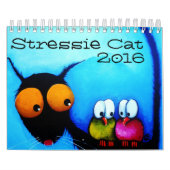 Stressie Cat 2016 kalender (Hoes)