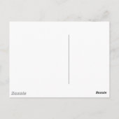 Stressie Cat in de VS! Briefkaart (Achterkant)