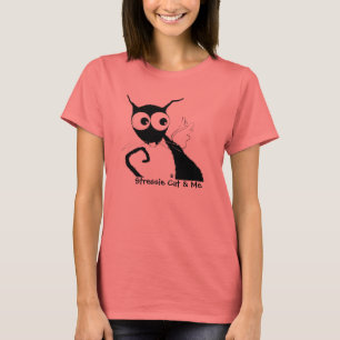 Stressie Cat & Me T-shirt