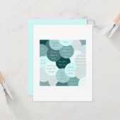 "Stressverlichting" Kaart (Voorkant / Achterkant in situ)